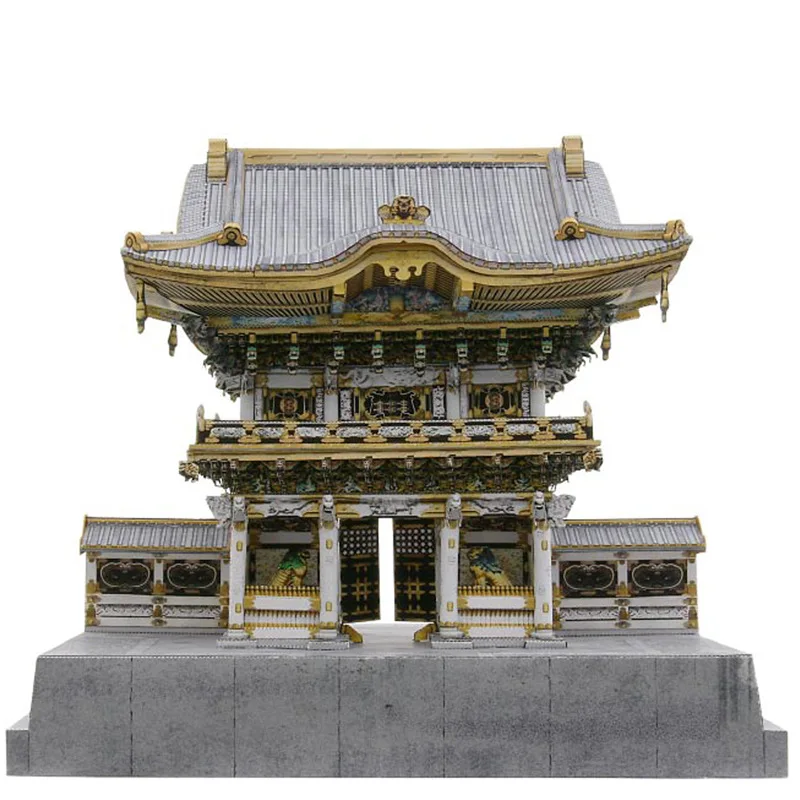 Japan Toshogu Shrine World Classic Building 3D Paper Model DIY