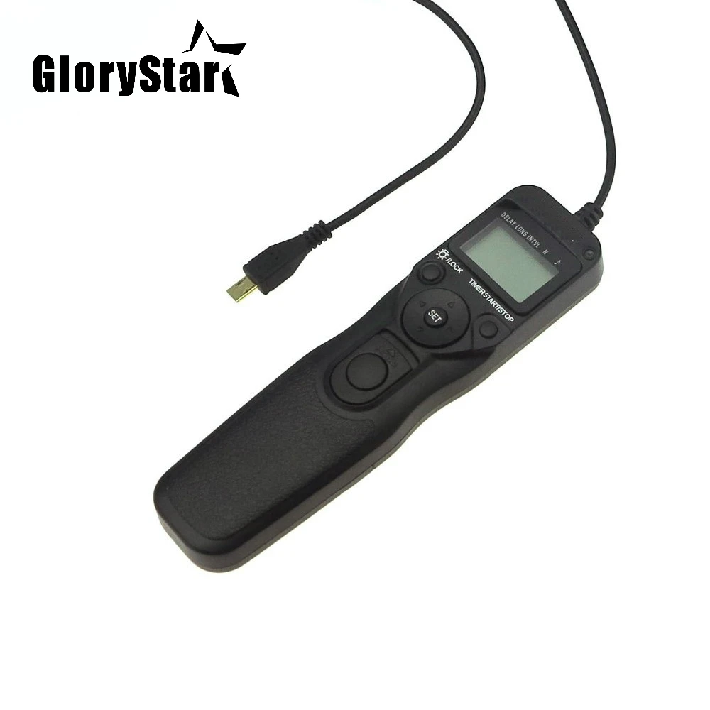 

GloryStar RM-VPR1 LCD Wire Timer Remote Control Shutter Release For Sony A7 A7R A5000 A6000 A3000 A58 RX100III NEX-3NL DSC-HX300