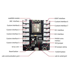 Grove Kit Sensor Shield IoT Extension Board ESP8266 WiFi Grove Board Kit PMS5003 WiFi Sensor Remote Control Shield