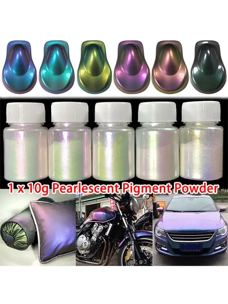 Car Chameleon Pigment Acrylic Paint Powder Coating Automotive Decoration Arts Acrylic Painting Crafts Tasteless Pigment Powder - Image 5