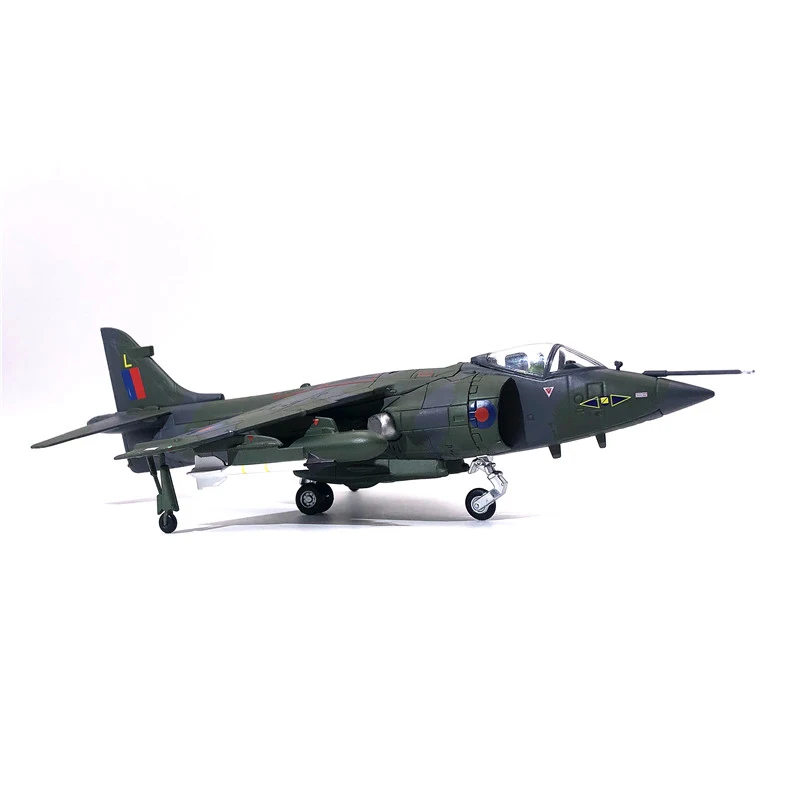 JASON TUTU 1/72 Scale British Marines Sea Harrier Fighter Aircraft Model finished fighter Model Plane Drop shipping