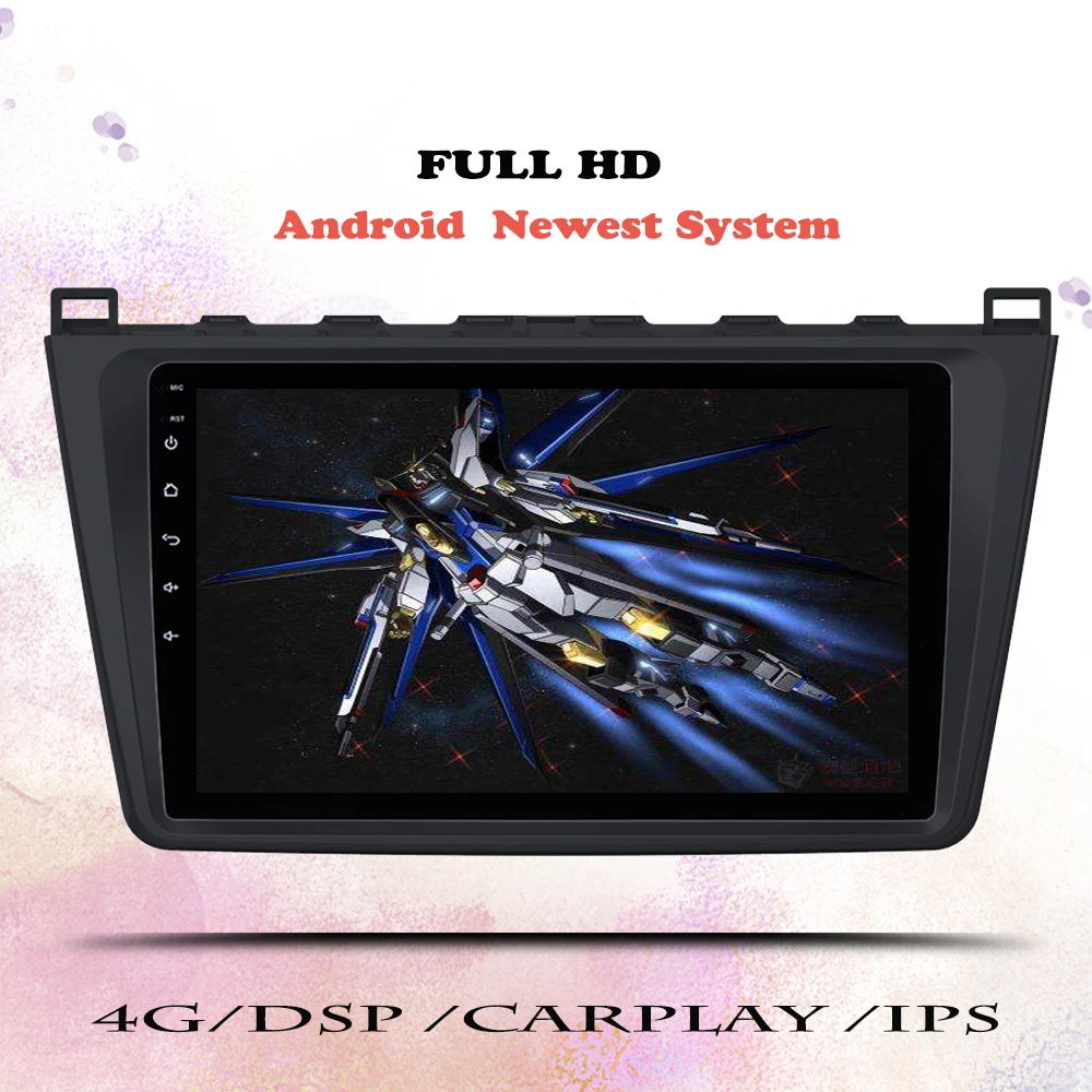 Android 13.0 Car Radio For Mazda 6 Rui wing 2007 - 2012 Multimedia Video Player 2 din Navigation GPS Stereo DVD Head unit