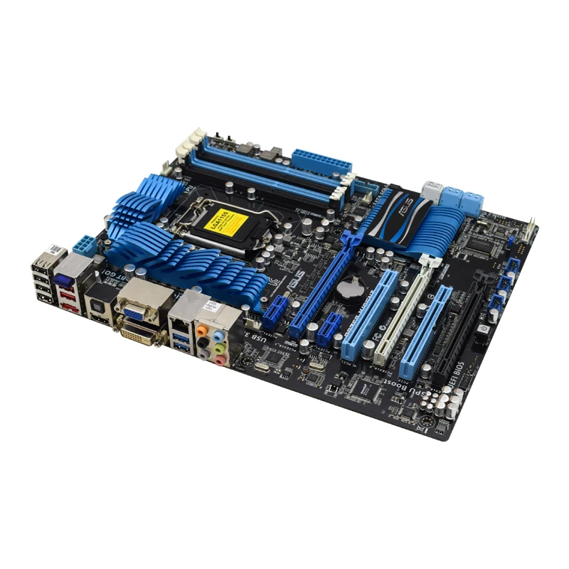 Imagem -03 - Motherboards Lga 1155 Intel Z68 Support Core I32130 2400 3225 3210 2500 34703770 Cpu Ddr3 32g Atx Pci-e 3.0 Asus-p8z68-v Gen3