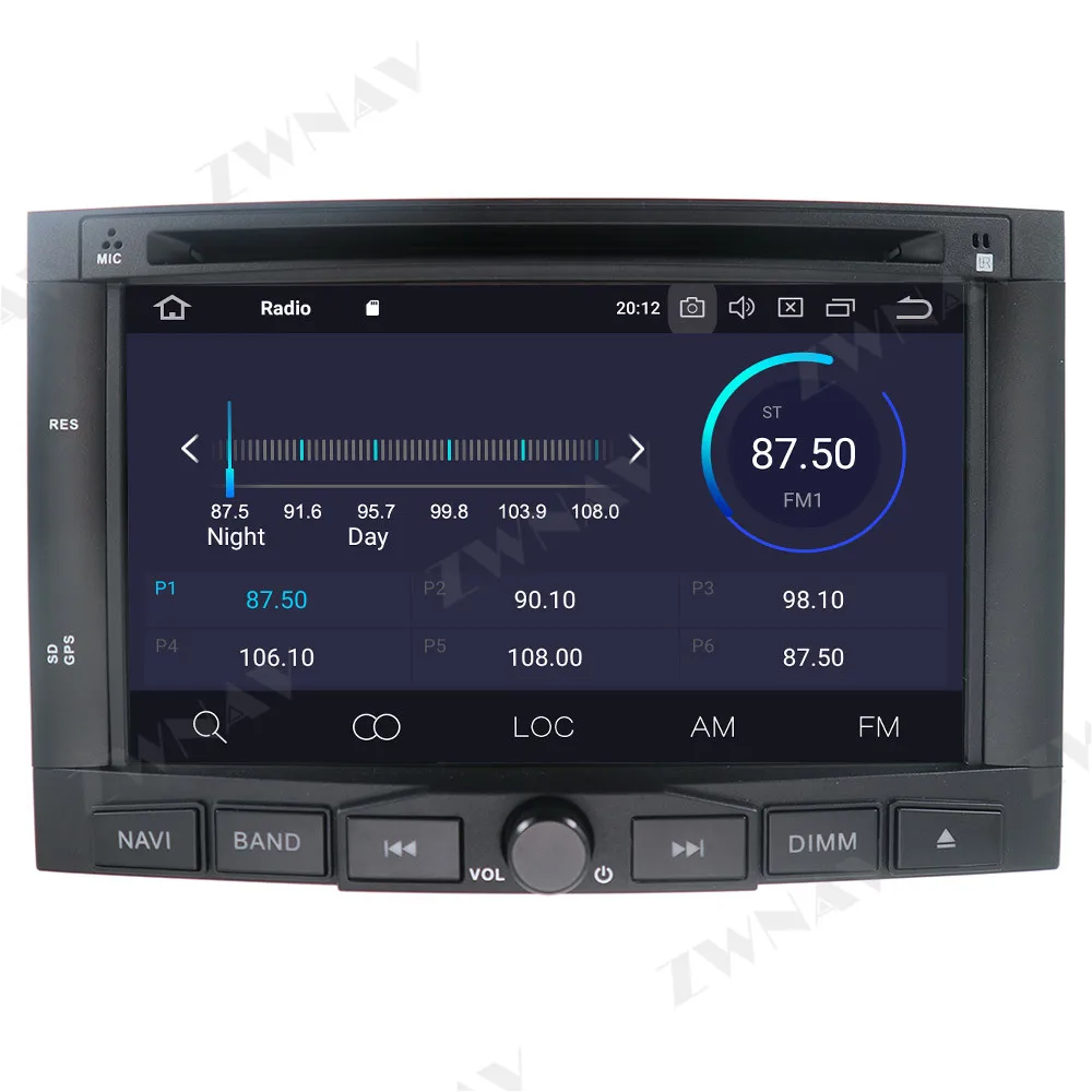 Carplay DSP For PEUGEOT 3008 5008 Android 10 Screen Multimedia Player GPS Navigation Auto Audio Stereo Radio Recorder Head Unit