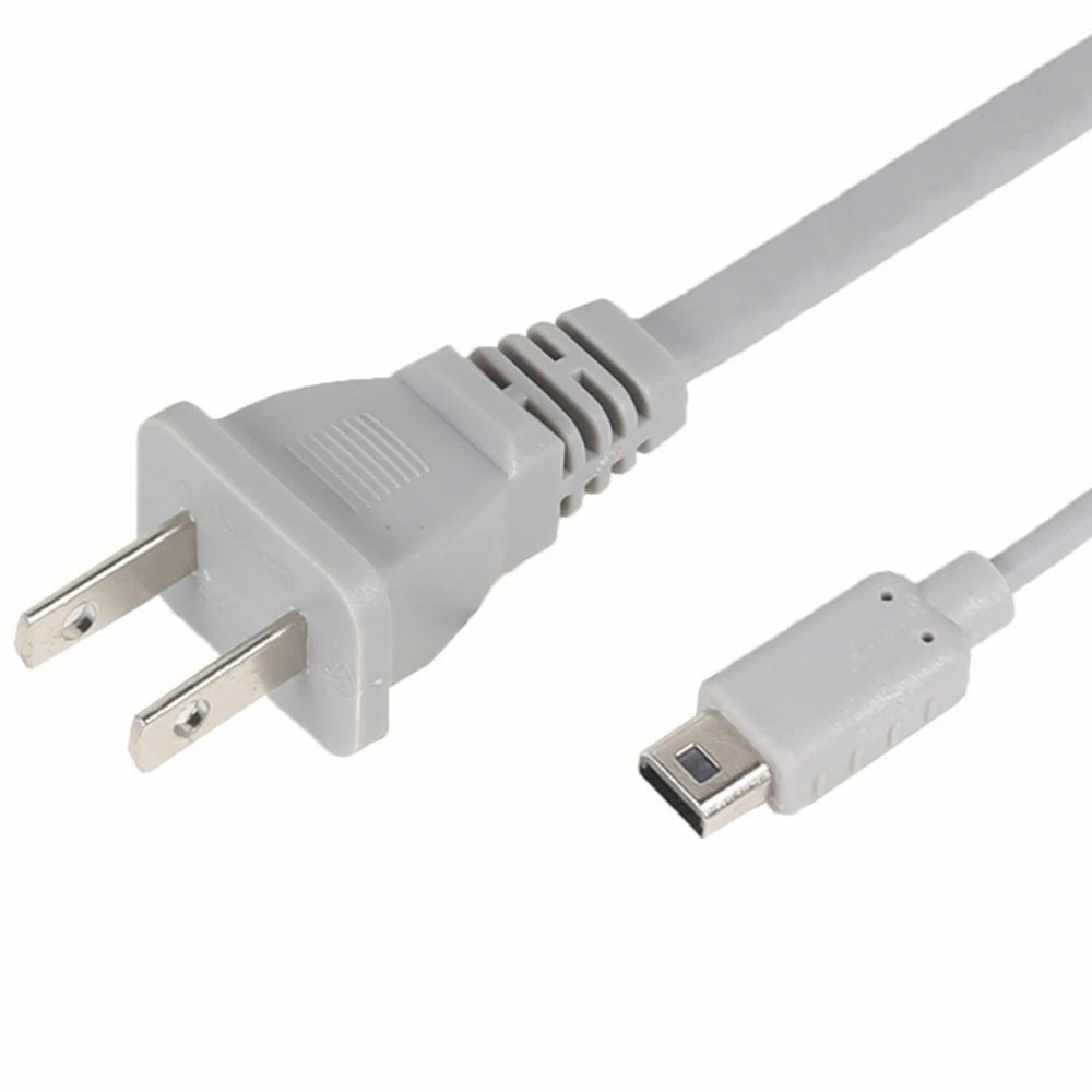 Адаптер для зарядного устройства переменного тока с американской/европейской вилкой для контроллера Wii U, джойстика, американская/европейская вилка, 100-240 В, домашний настенный источник питания для телефона