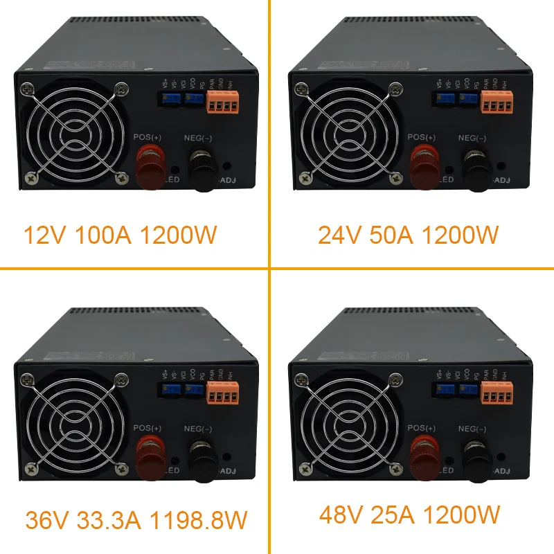 Factory direct 1kw 1000w 5v 12v 24v 5a 10a 20a 30a 42a AC-DC SMPS Single Switching Model Power Supply for amplifier images - 6