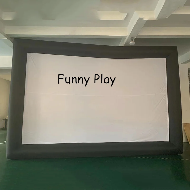 

Inflatable Movie Screen Projector Projection Movie Cinema Screen for Home Party Backyard Stadium Park Outdoor car film