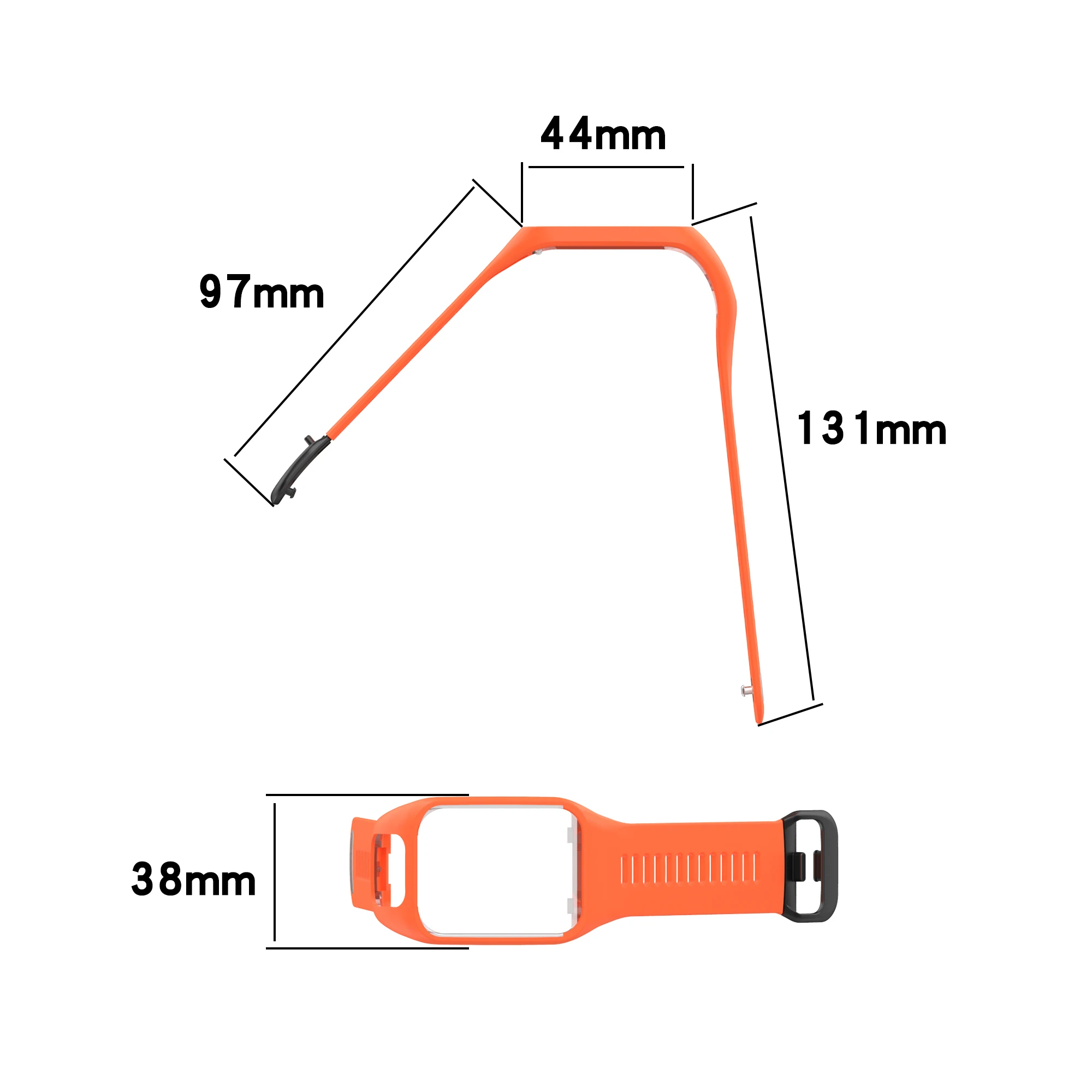 Silikonowa opaska na rękę dla TomTom Spark 3 Cardio muzyka smartwatch pasek bransoletki dla TomTom Runner 2 Cardio Runner 3 muzyka Golfer 2