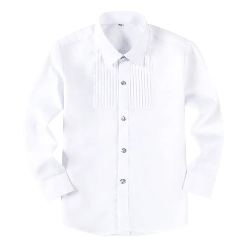 חולצה לבנה עם כפלים