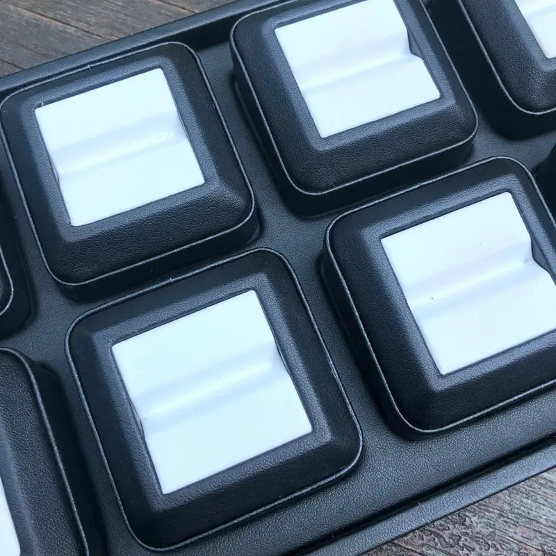 Top Gemstone Loose Diamond Display Board Storage Tray Jewelry Gem Stones Collection Stand Pearl Holder Pendant Presentation Case