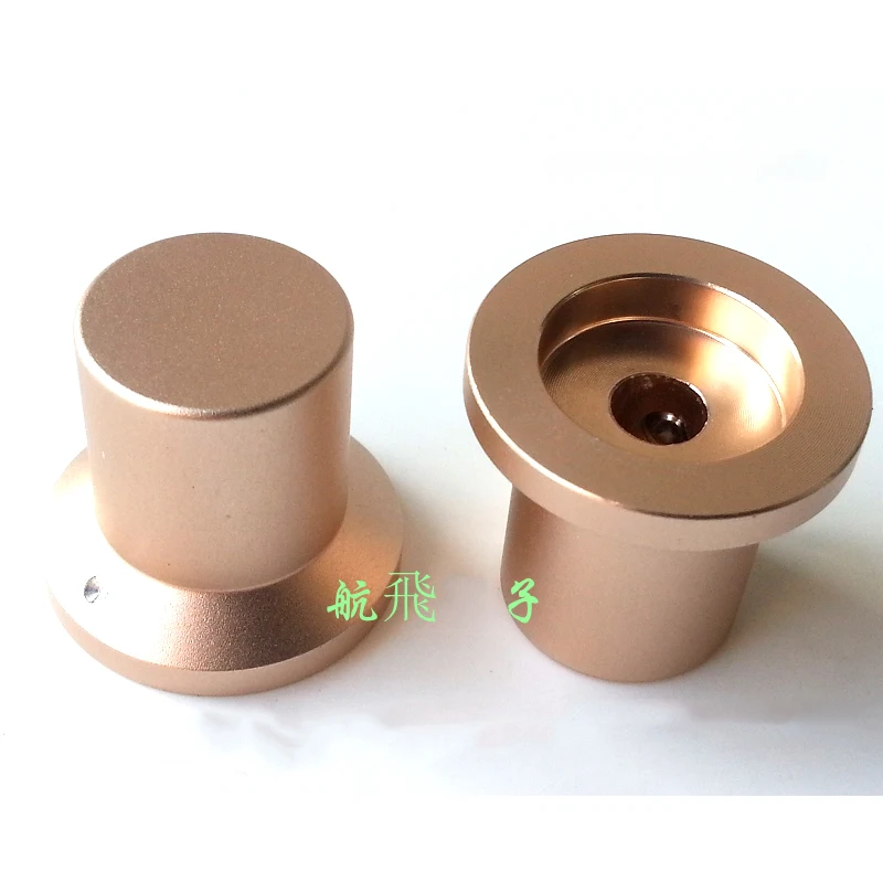 YWJJX 25*22*17mm lega di alluminio puro solido manopola potenziometro volume CD macchina amplificatore manopola amplificatore audio manopola del telaio fai da te