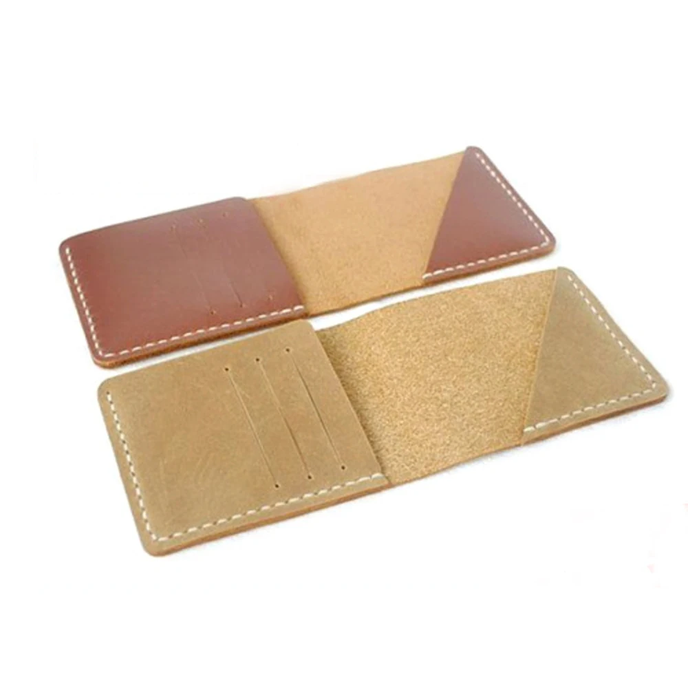 

Japan Steel Blade DIY simple small card holder wallet leather craft wooden die cutting knife mould tool set