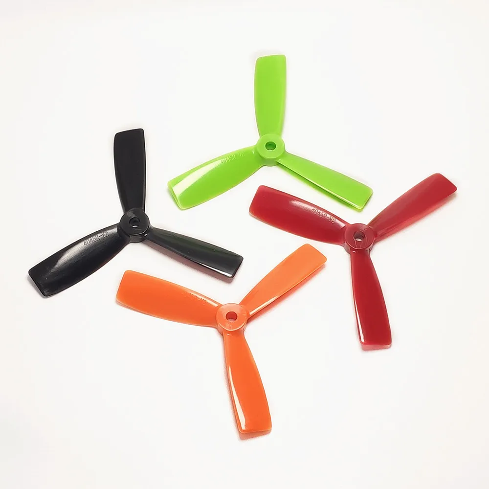 Hélice de 3 cuchillas 4045 V2 Bullnose CW CCW para cuadricóptero, piezas de Dron de carreras, FreeStyle, FPV, 2 pares