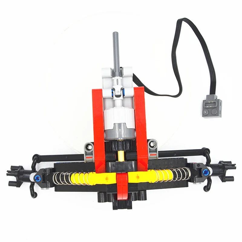 MOC Technical parts Formula off road vehicle sistema di sospensione anteriore indipendente compatibile con le principali marche per bambini ragazzi giocattolo