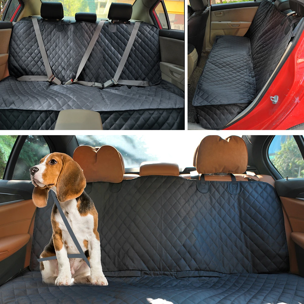 Funda de asiento de coche para perros, colchón de transporte de viaje para mascotas, impermeable, Protector de asiento de coche, alfombrilla con