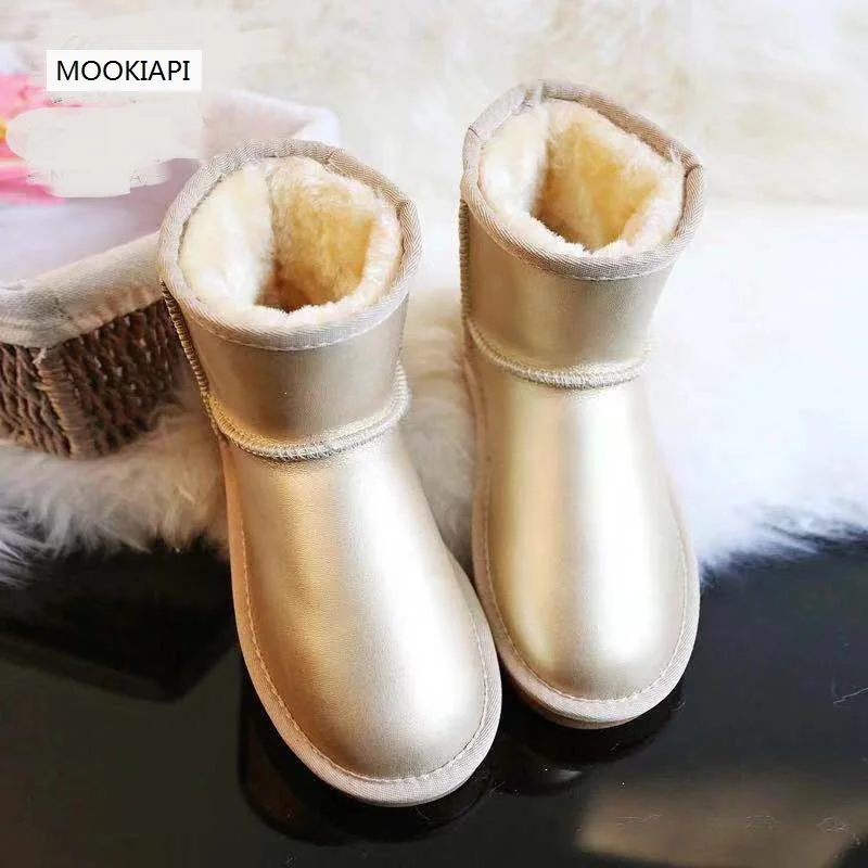 In 2019, Australia\'s newest genuine cowhide, the newest short-barreled women\'s shoes, two colors, free delivery