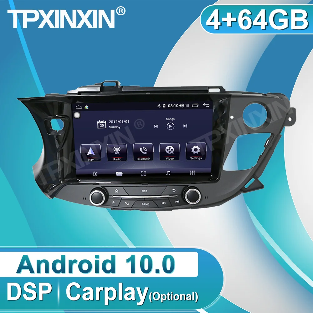 Android 10 9 Inch 64GB For Opel Astra J Envision Car Multimedia IPS Screen  Radio Player Carplay GPS DSP Navigation Head Unit