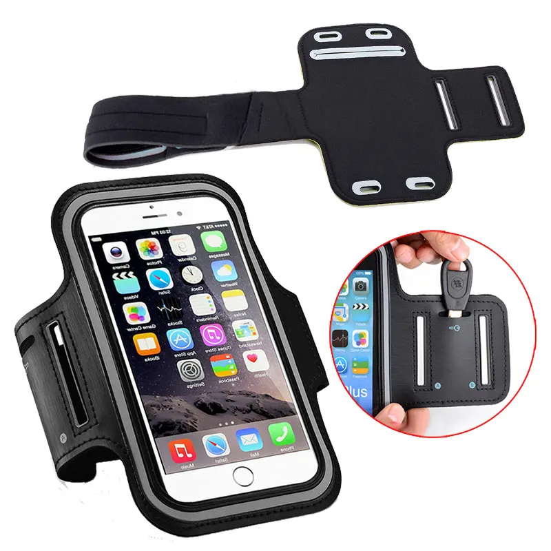 Sport armband case mobile phone holder for running smartphone cell phones women's handbags sports sling for mobile