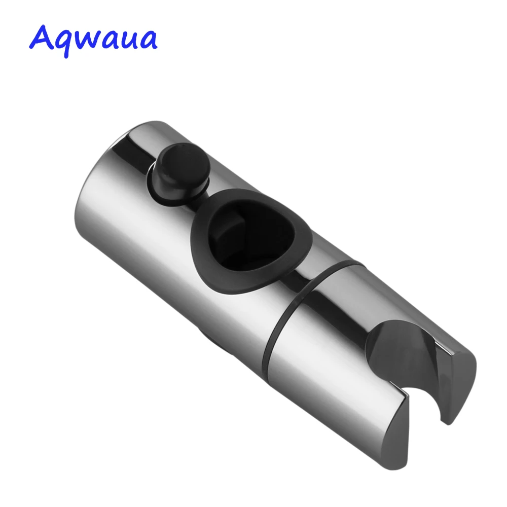 Aqwaua Handheld Shower Head Holder 22-25mm Adjustable Height & Angle Sliding Bar Sprayer Replacement Part for Showers