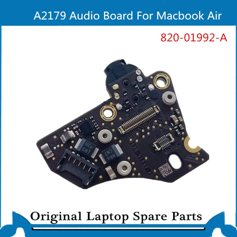 Origina  A2179 Audio Board  for Macbook Air  DC Earphone Connector Board 820-01992-A 2020