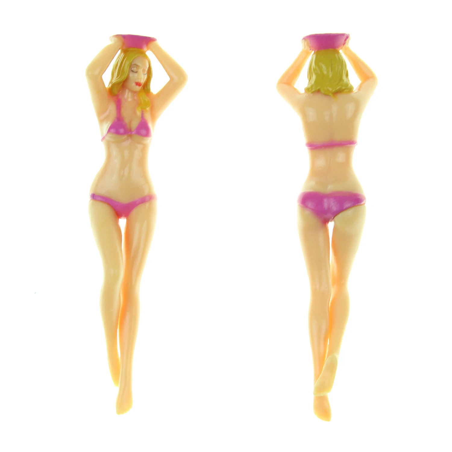 CRESTGOlf Bikini Golf Tee Sexy Design Lady Golf Tees Gift 12pcs 75mm(2.95inch) Newest Design Plastic Golf Tees