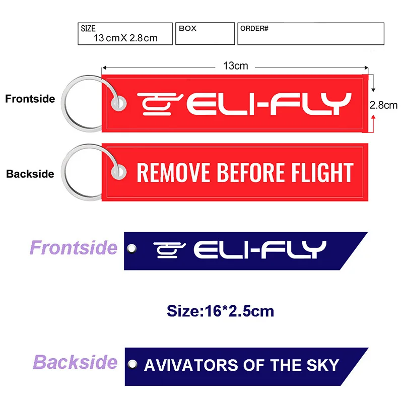 Imagem -02 - Personalizado Chaveiro Llaveros Etiqueta de Segurança Bordado Chaveiro Personalizado Corrente para Aviação 500 Peças