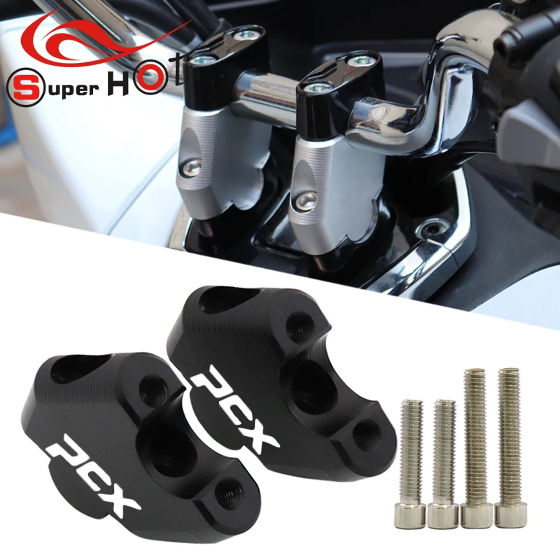 Motorcycle Accessories Handlebar Riser Heightening Mount for Honda PCX160 PCX150 PCX125 PCX 150 PCX 125 PCX 160