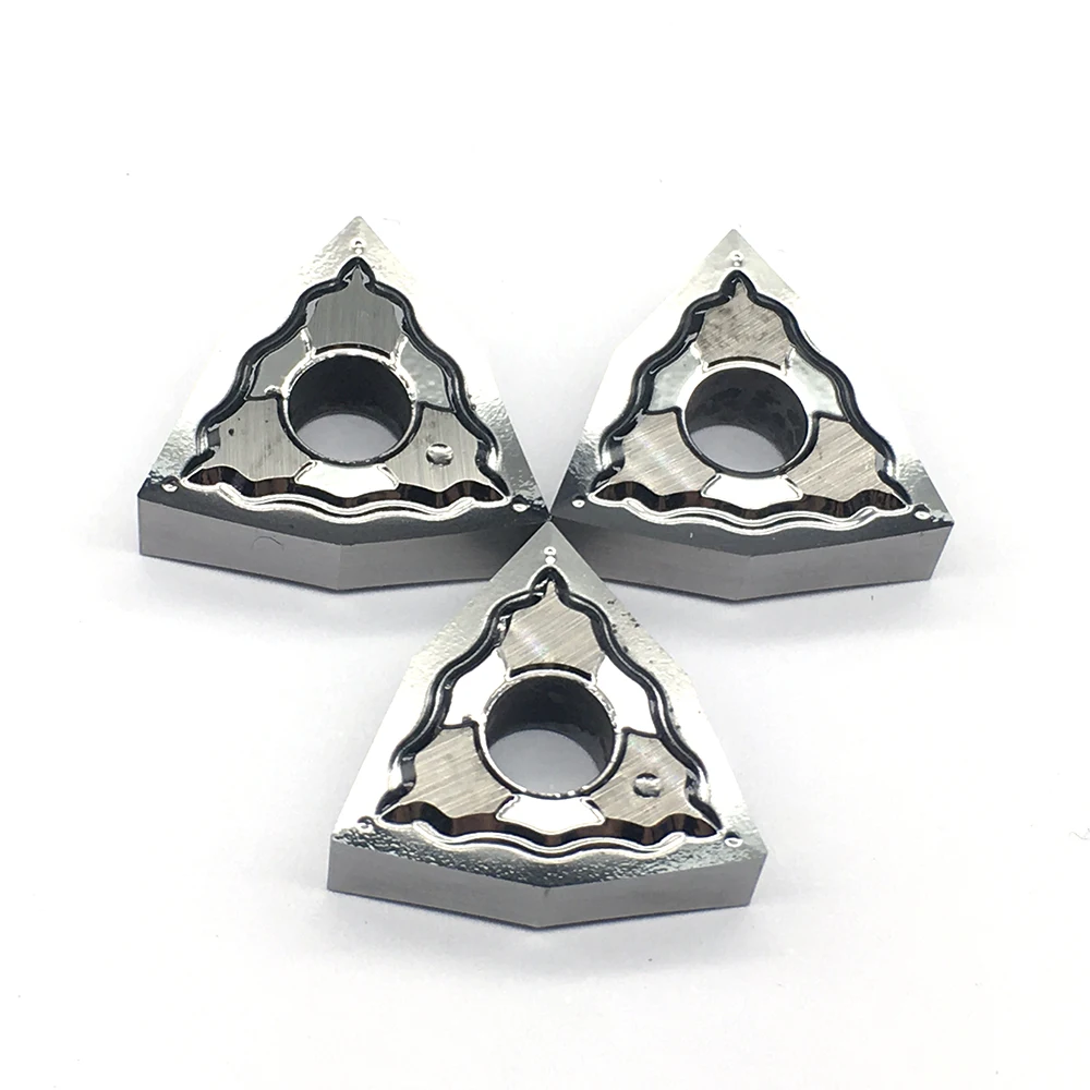 10PCS WNMG080402 HA H01aluminum อัลลอยด์ใบมีดสแตนเลสด้านนอกอลูมิเนียมเครื่องมือเครื่องกลึง CNC เครื่องมือตัดเครื่องมือ