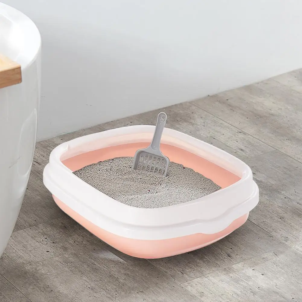 Pet Toilet Bedpan Excrement Training Sand Litter Box Anti-Splash Dog Toilet Cat Dog Tray With Cat Litter Shovel Cat Litter Box