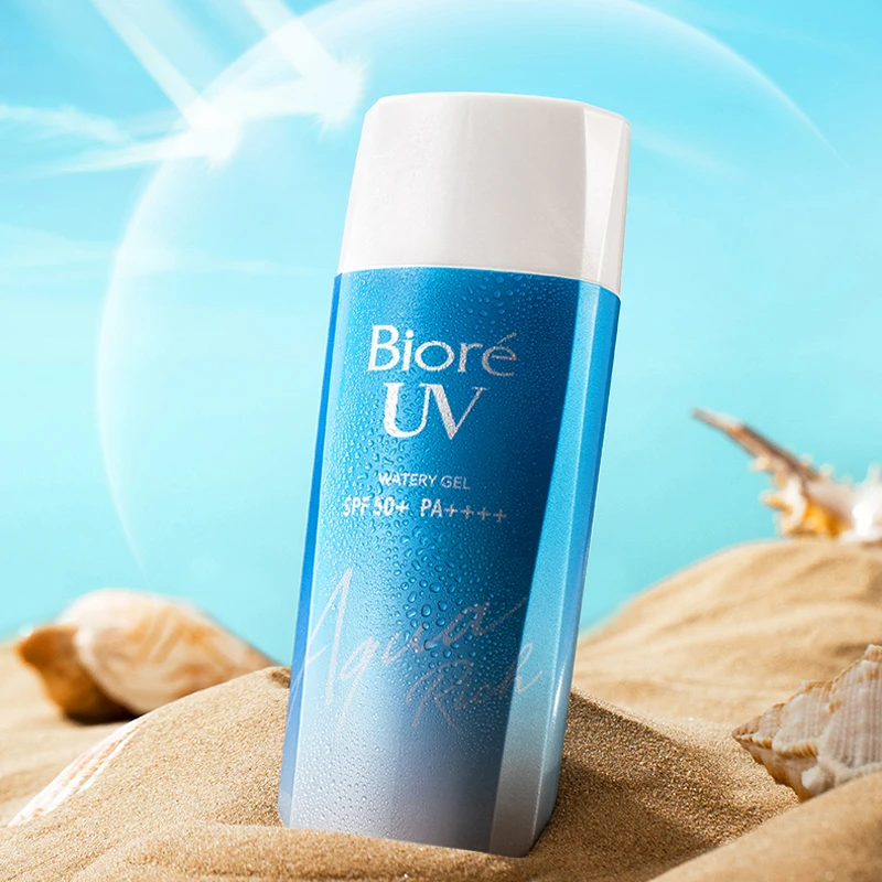 

Japan Biore 90ML UV Aqua Rich Watery Essence Sunscreen Cream Gel SPF50 Skin Care Lotion for Face Body