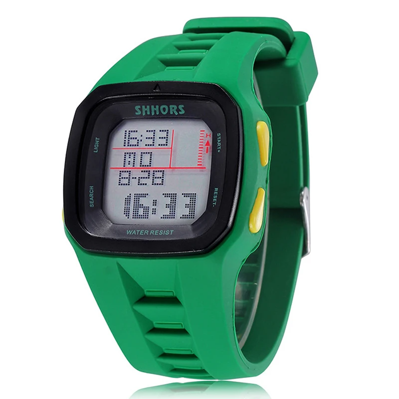 Shhors-Reloj deportivo cuadrado para Hombre, pulsera Digital Led, resistente al agua, multifunción, electrónica, 2020