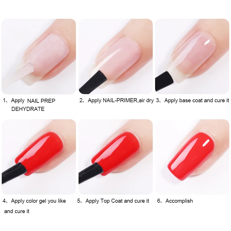 UR SUGAR 15 مللي مسمار ديهيدراتور حمض الحرة رئيس مجموعة الطبيعية مسمار الإعدادية ل الاكريليك والأشعة فوق البنفسجية هلام طلاء الأظافر سريعة الجافة متفوقة السندات #3