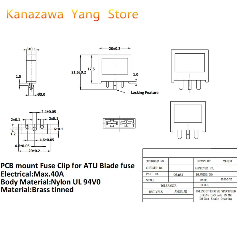 

500PCS Fuse Box