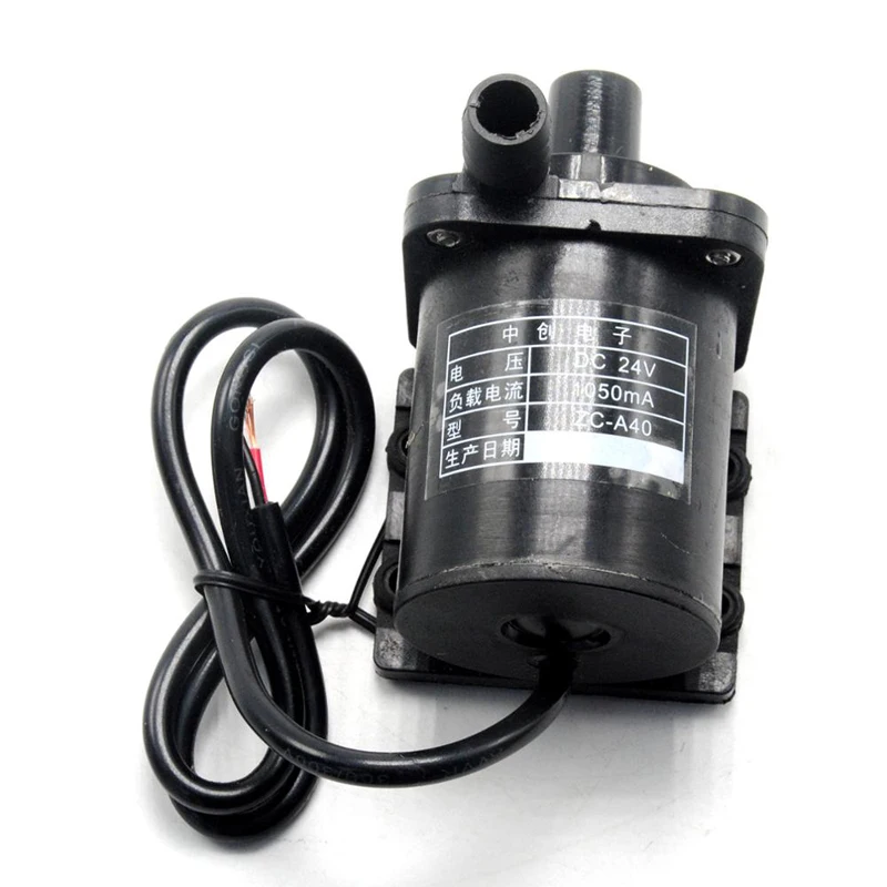 12V DC Mini Brushless Magnetic Hot Water Pump No Thread ZC-A40