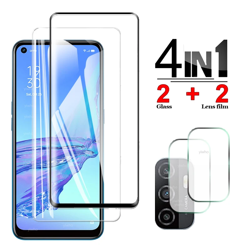 Glass For OPPO A53s Screen Protector For OPPO A53 s camera lens Tempered Glass Protective Film For OPPOA53s CPH2139 CPH2135