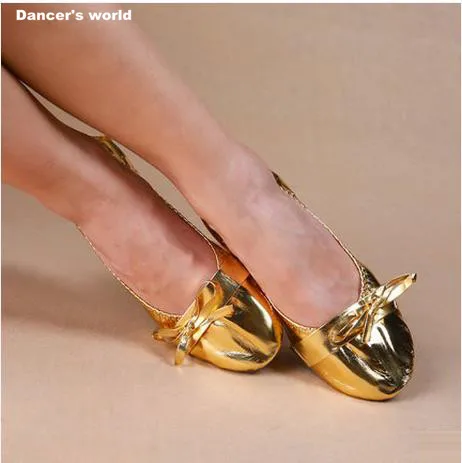 Delle donne del commercio all'ingrosso di danza del ventre scarpe della signora accessori di danza del ventre scarpe ballerina