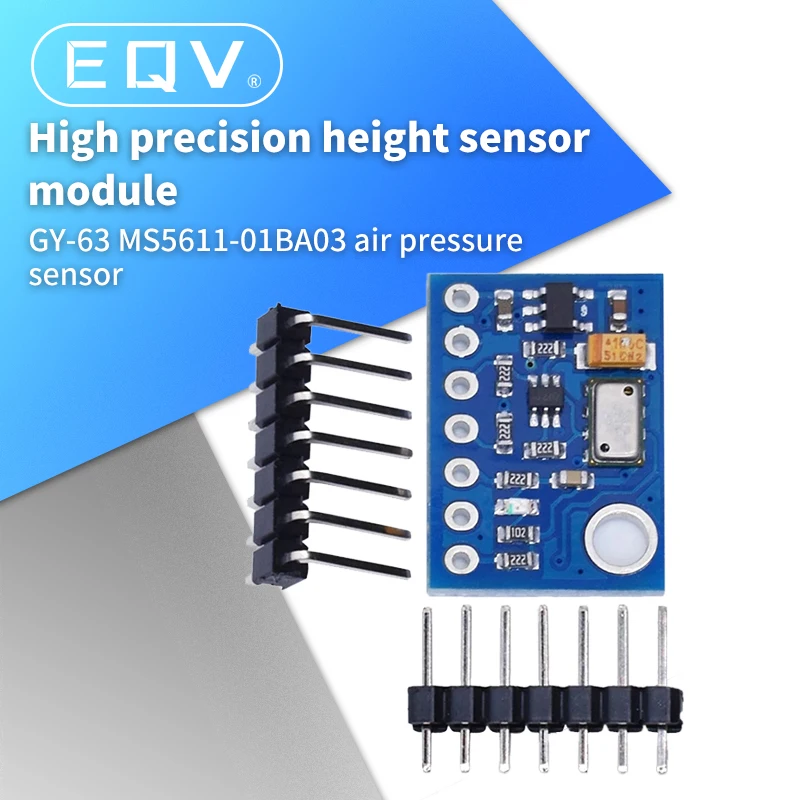 

1PCS GY-63 MS5611-01BA03 Precision MS5611 Atmospheric Pressure Sensor Module Height Sensor Module