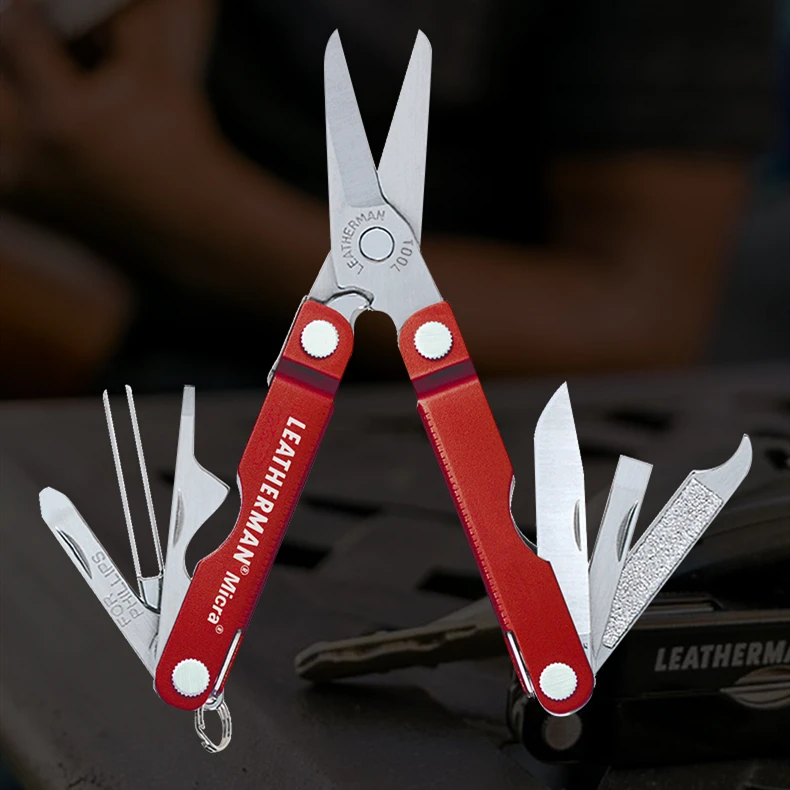 Imagem -02 - Leatherman Micra Porta-chaves Multi-ferramenta de Tamanho