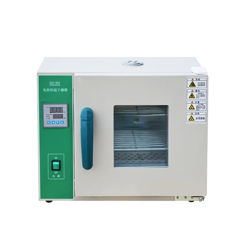 EU Plug 500W Electric Constant Temperature Drying Oven Galvanized Inner Material Drying For Industrial Medical Powder Materials