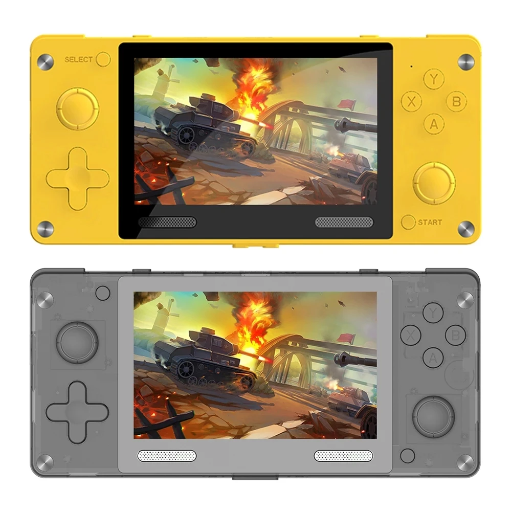 

A380 Handheld Game Player 32GB Open Source System 3600+ Games 4.0 inch HD IPS Screen Portable Joystick Retro Game Console