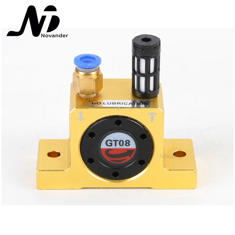 Pneumatic Vibrator GT6 Turbine Oscillators Industry Vibrator Pneumatic Hammer Blanking Parts