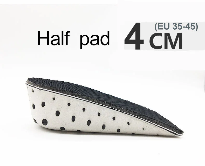 Einlegesohle zur Erhöhung der Höhe, 1 Paar, hart, atmungsaktiv, Memory-Schaum, Fersenhebeinsätze, Schuhheber, Schuhpolster, Aufzugs-Einlegesohlen für Unisex – Detail 16