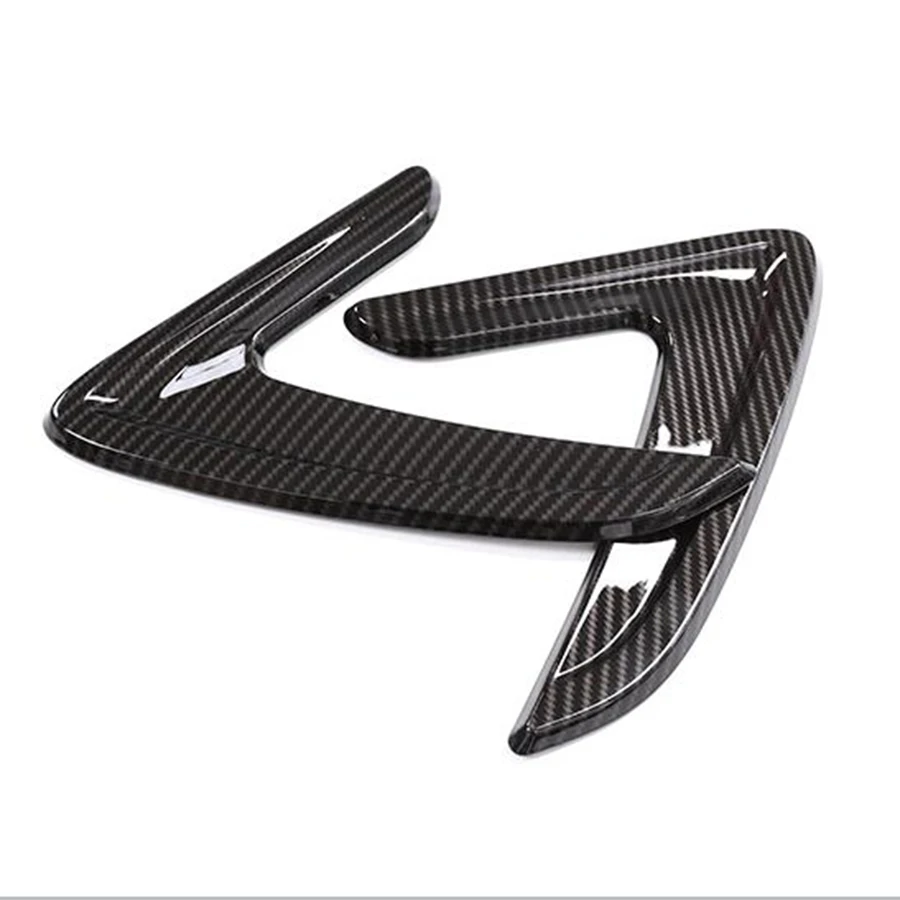 Carbon Style Finish Side Wing / Fender Vent 13-18 Accessories For BMW 3 Series F30 F31