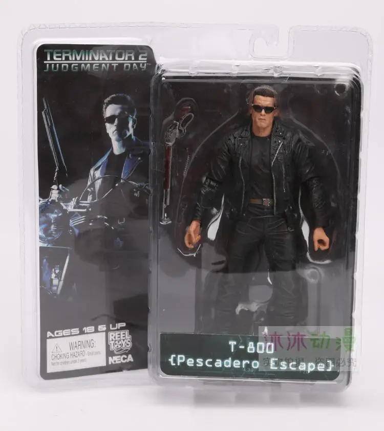 NECA ターミネーター 2 アクションフィギュア T-800 / T-1000 PVC