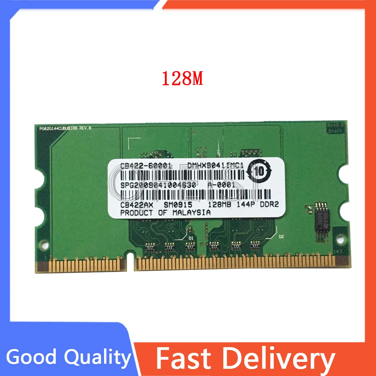 New CC409-60001 CB423A CB421-60001 Memory 64M 32M 16M For HP CP5225 5225 P3015 P2015 P3005 2055 1312 CP2025 1415