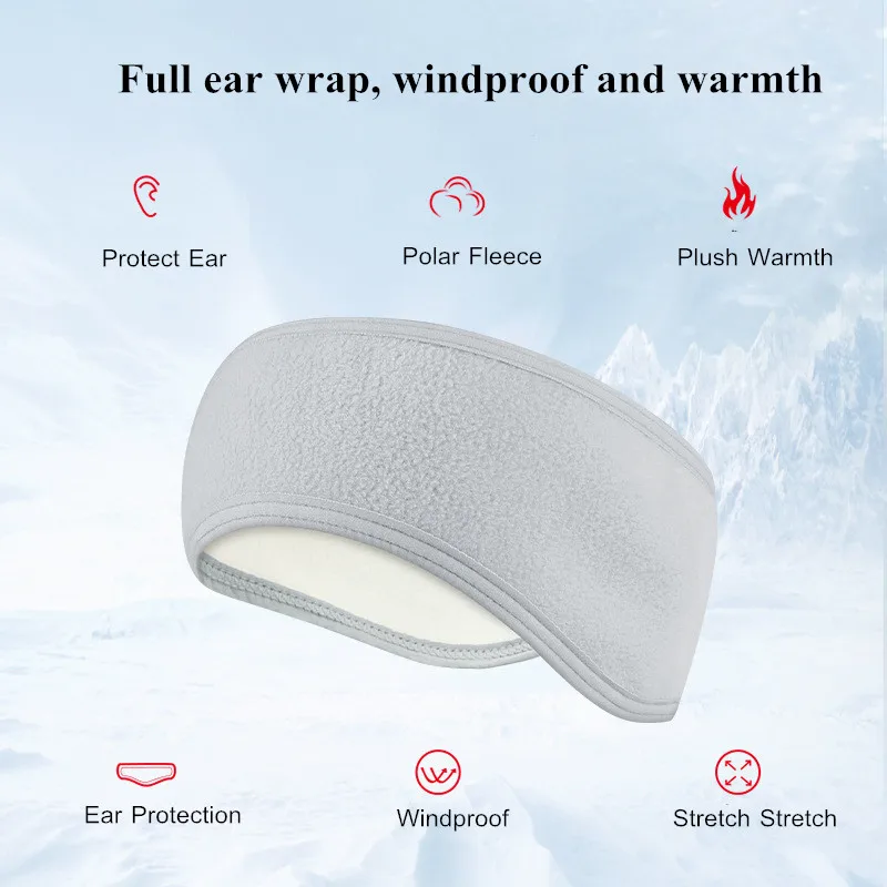 Ear Muffs Warmer Headband Sports Sweatband Headband For Outdoor Fitness Running Yoga Hair BandMen Women Sport Head Band