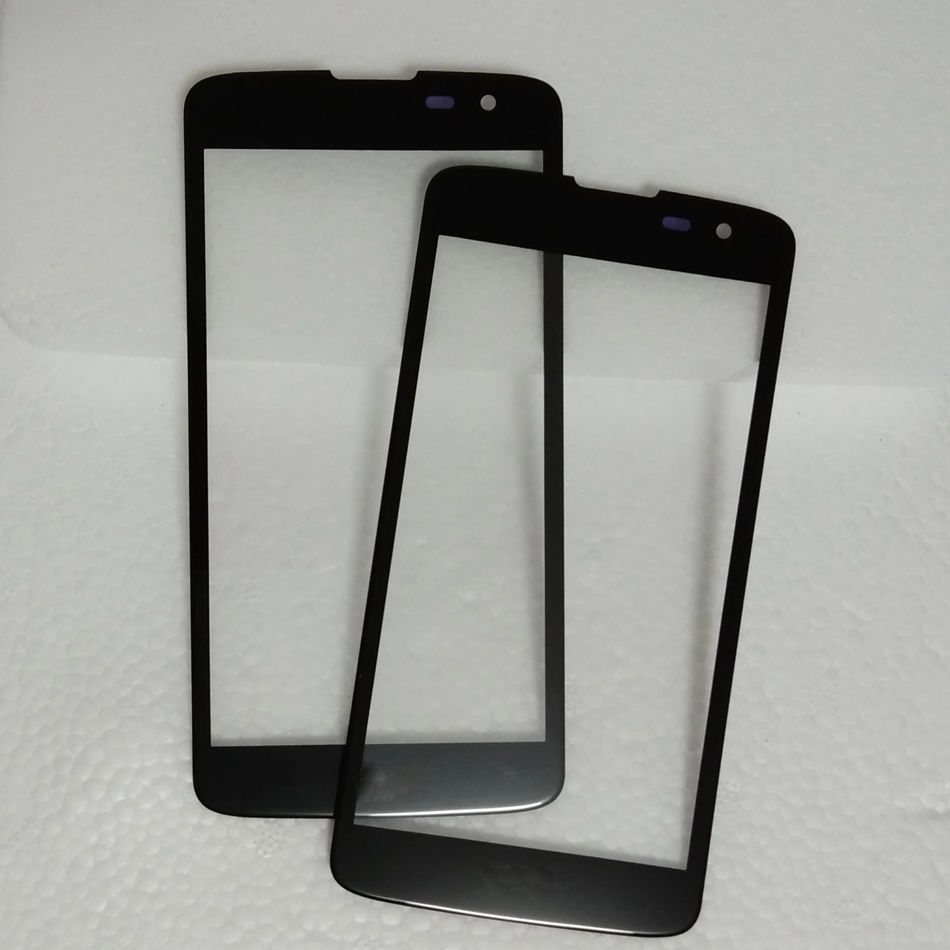 5pcs glass+oca film repaire LCD Front Touch Screen Glass Outer Lens For LG K7 X210 X210DS