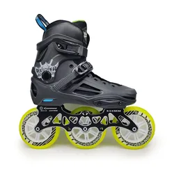 Interior más gruesa de patines zapatillas de deporte de divertido 3X110mm 80 110 velocidad calle camino 4X80mm repuestos Slalom múltiples Base PS 110mm