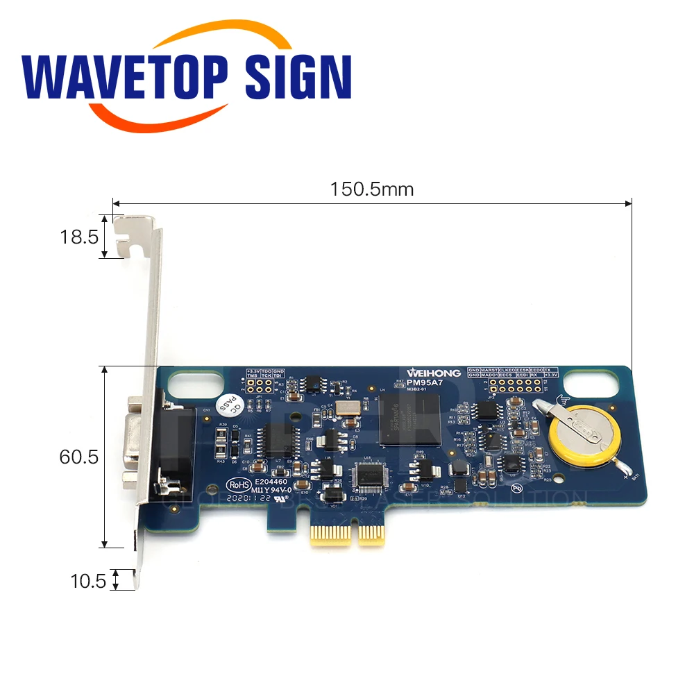 WEIHONG Fiber Laser Controller LS1500 / LS3000 / LS3000M PM95A+ Lambda5E(LD5E-04) 5S For Plane Cutting