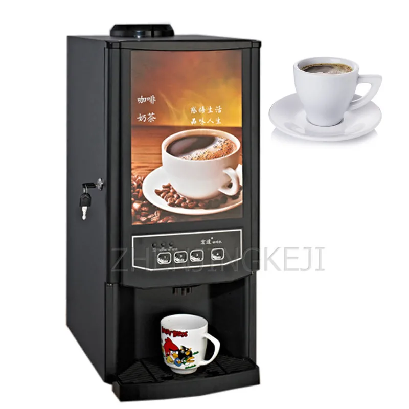 Commercial Coffee Machine Fully Automatic Triple Instant Coffee Drink Machine Drink Shop Coffee Shop Multifunction Equipment